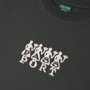 Pass~Port 4 Flowers Organic Cotton Tee - Vintage Black