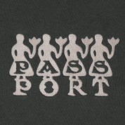 Pass~Port 4 Flowers Organic Cotton Tee - Vintage Black