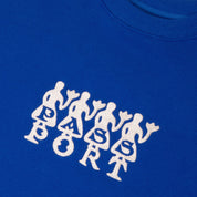 Pass~Port 4 Flowers Organic Fleece Sweater - Royal Blue