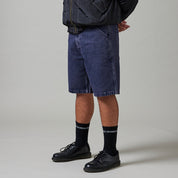 Pass~Port Workers Club Denim Short - Over-Dye Purple