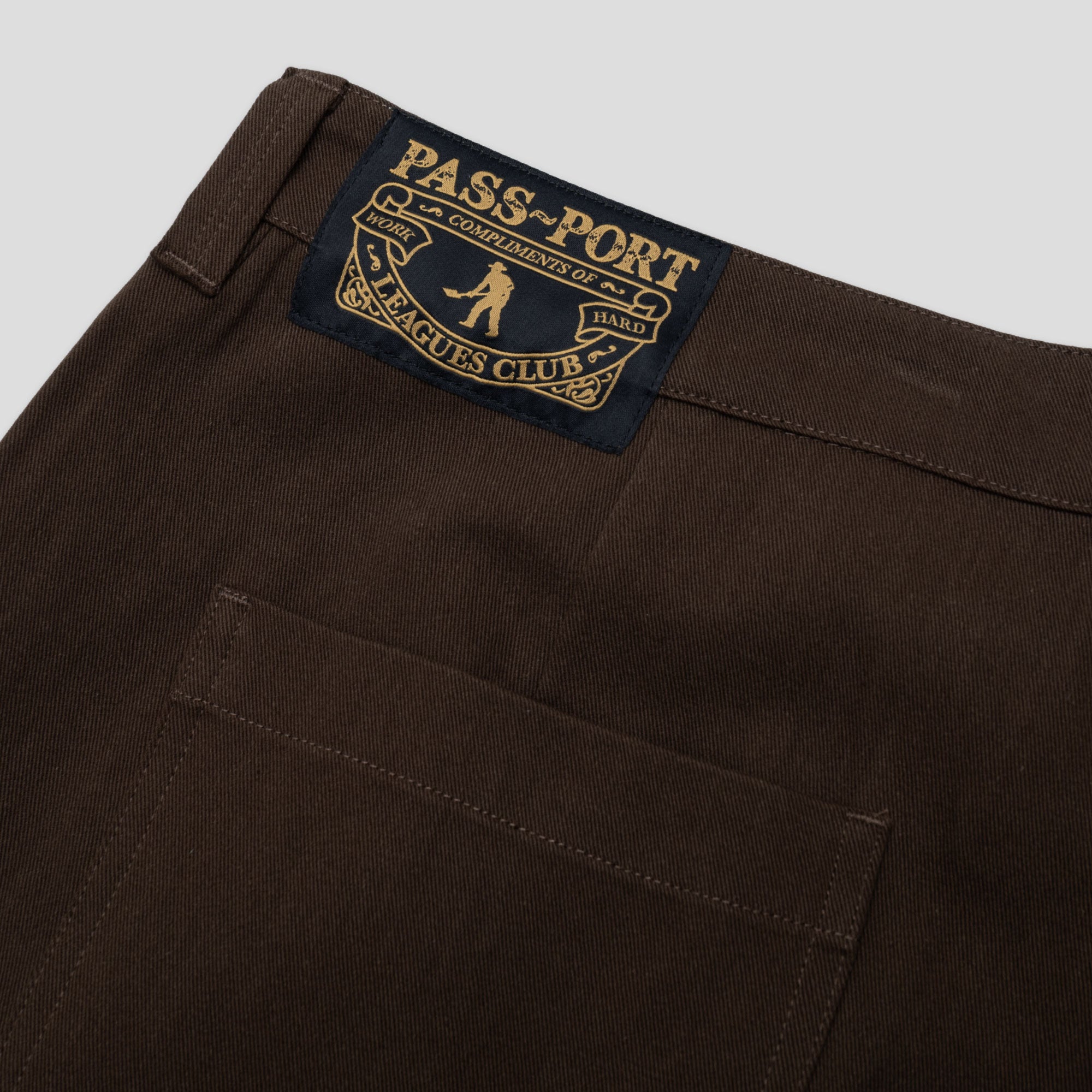 Pass~Port Leagues Club Pant - Brown