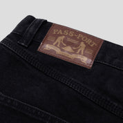 Pass~Port Workers Club Denim Jean - Washed Black