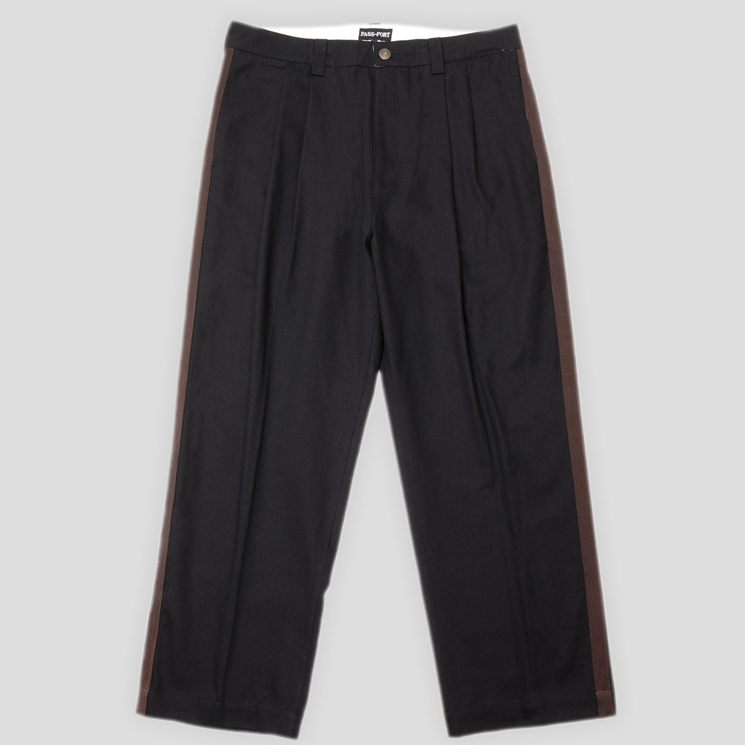 Pass~Port Leagues Club Striped Pant - Black / Brown