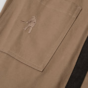 Pass~Port Leagues Club Striped Pant - Taupe / Black