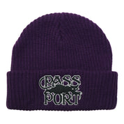 Pass~Port Slinkin' Beanie - Eggplant