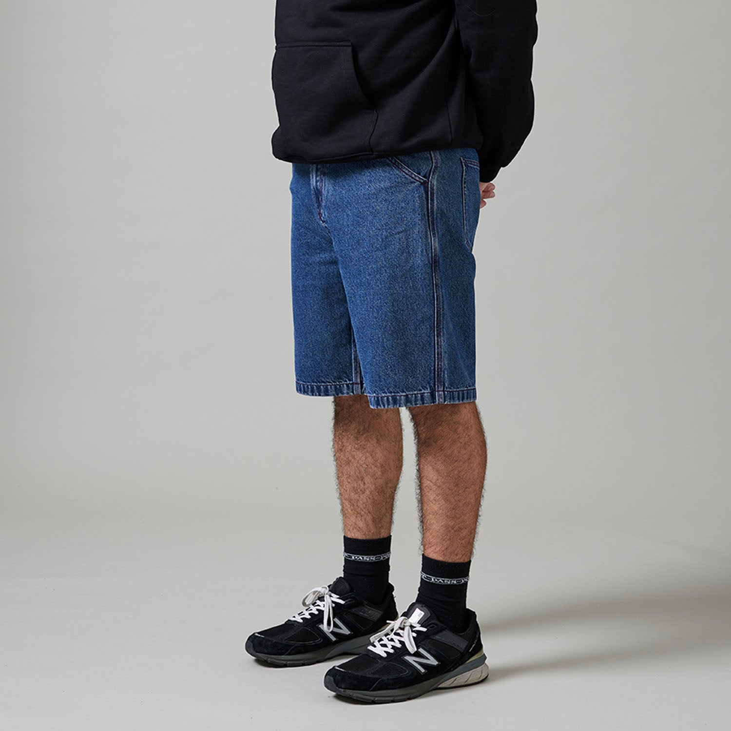 Pass~Port Workers Club Denim Short - Washed Dark Indigo