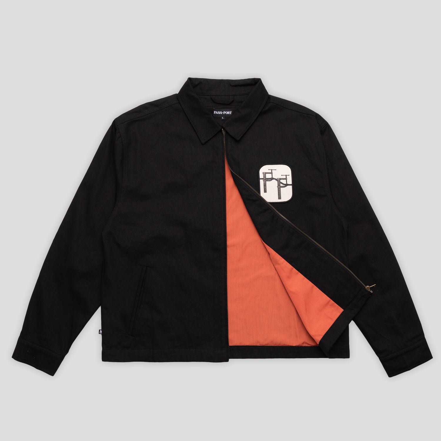 Pass~Port Re~Bar Workers Jacket - Black