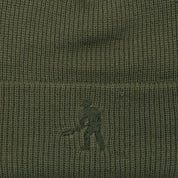 Pass~Port Solid Cotton Beanie - Dark Military