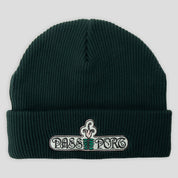Pass~Port Gardenia Beanie - Forest Green