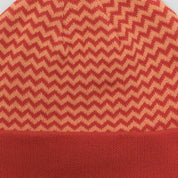 Pass~Port Organic Cotton Zig Zag Beanie - Brick