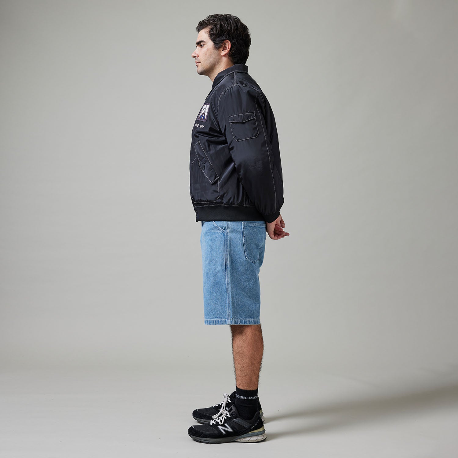 Pass~Port Workers Club Denim Short - Washed Light Indigo