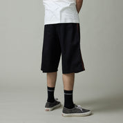 Pass~Port Leagues Club Striped Short - Black / Brown