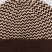Pass~Port Organic Cotton Zig Zag Beanie - Bark