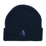 Pass~Port Solid Cotton Beanie - Navy