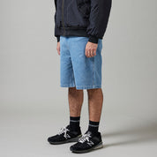Pass~Port Workers Club Denim Jean Short - Washed Light Indigo