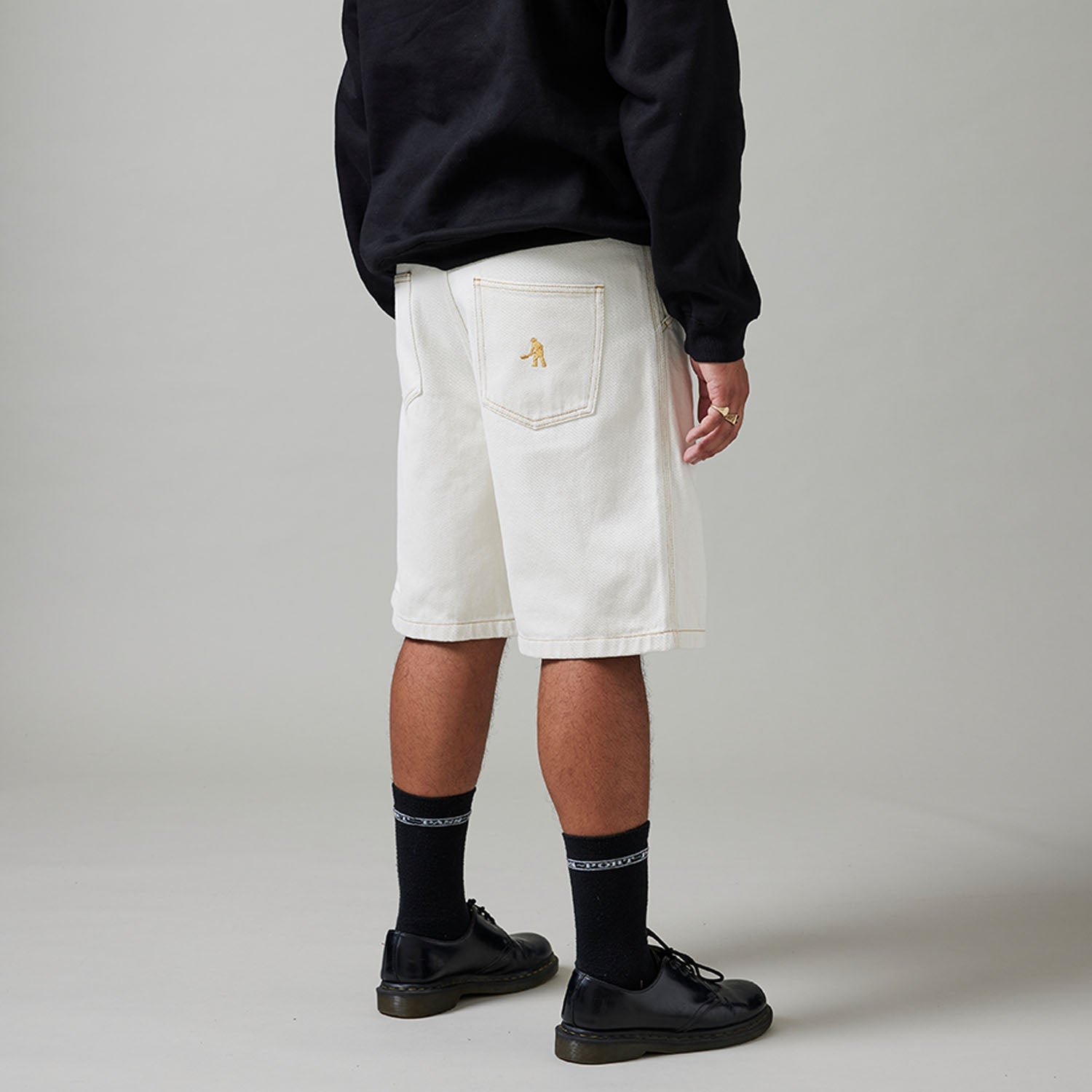 Pass~Port Workers Club Denim Short - Ecru