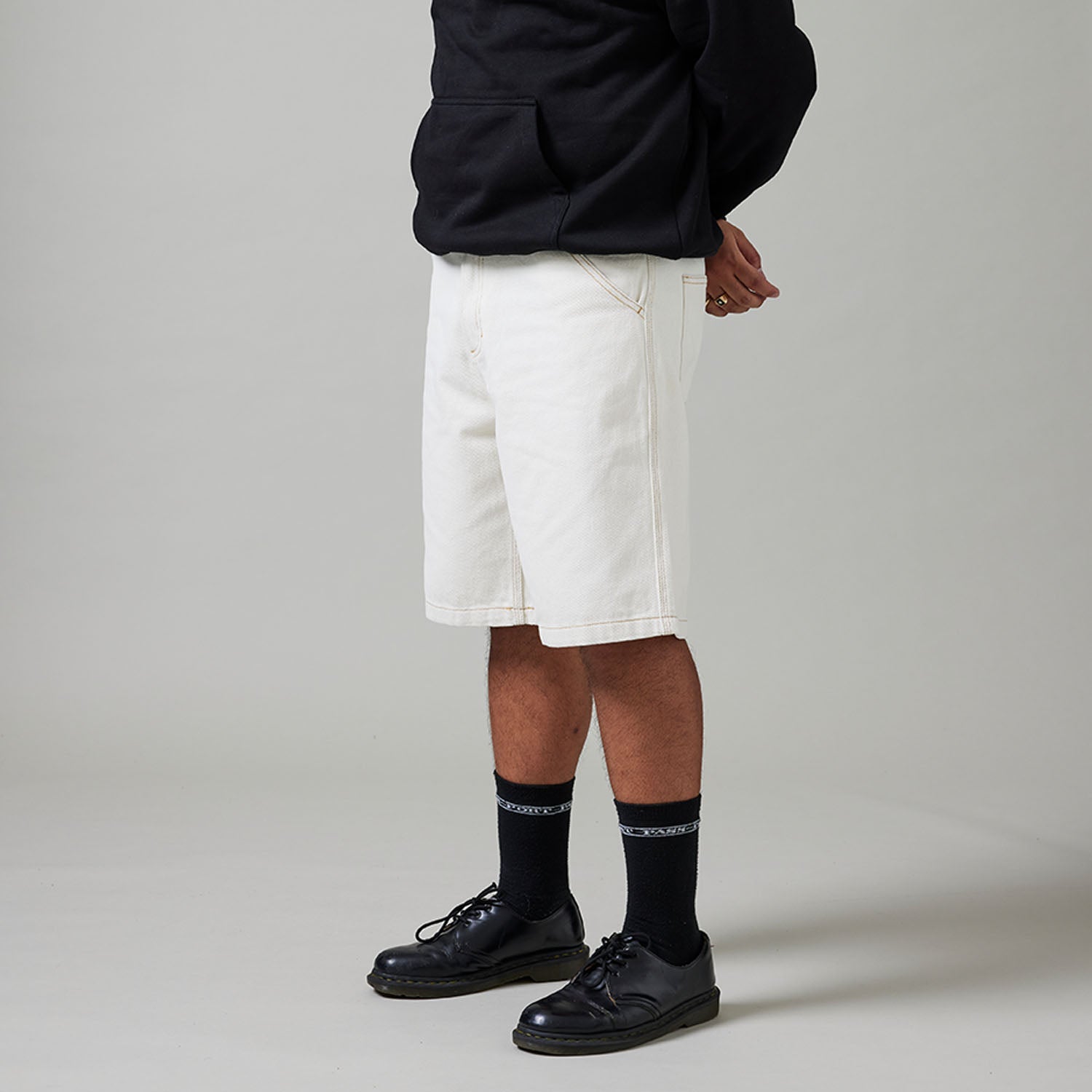 Pass~Port Workers Club Denim Short - Ecru