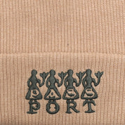Pass~Port 4 Flowers Organic Cotton Beanie - Sand