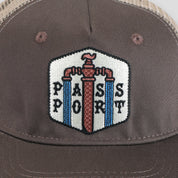 Pass~Port Water Supply Workers Trucker - Bark