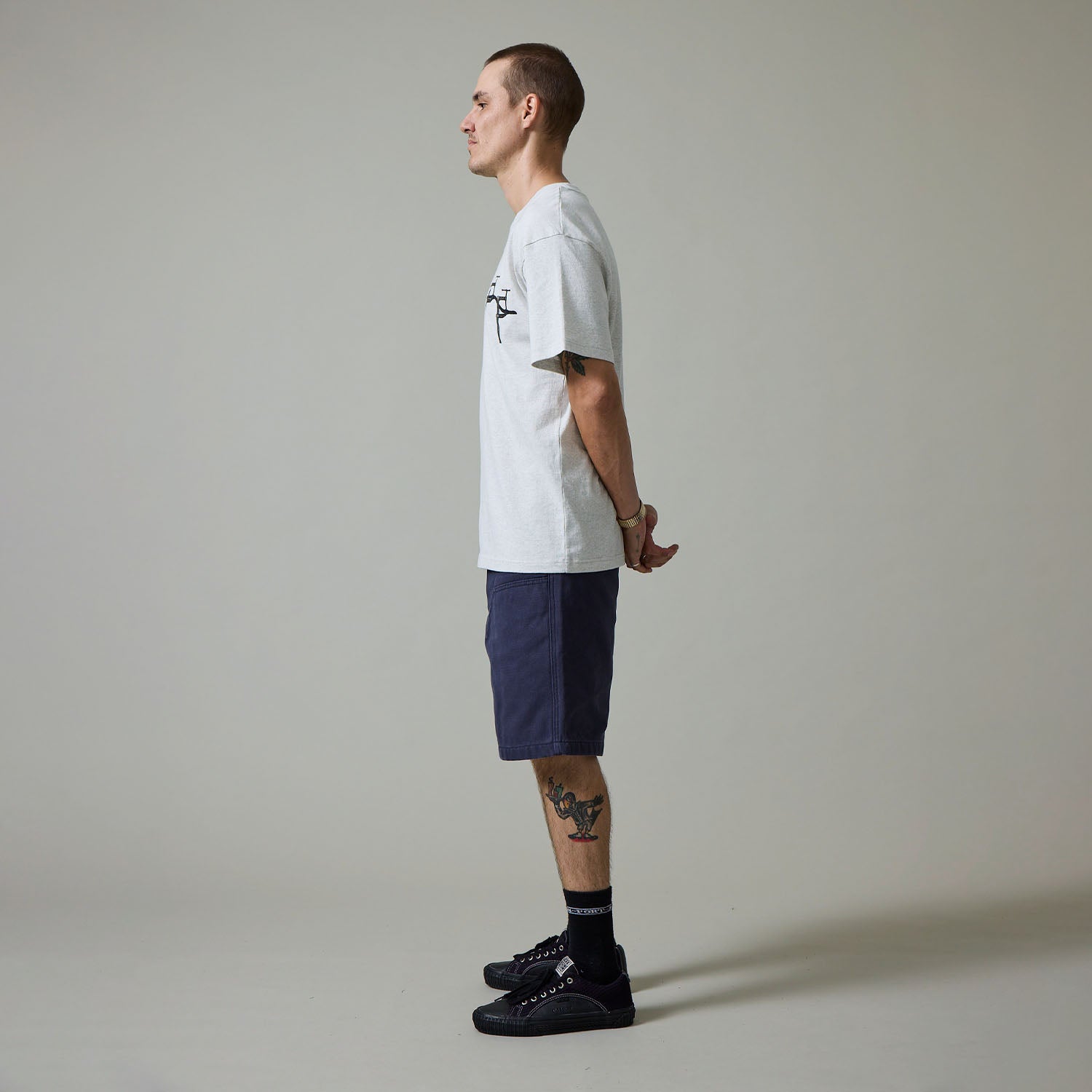 Pass~Port Double Knee Diggers Club Short - Navy