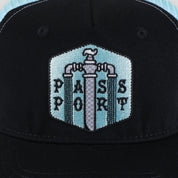 Pass~Port Water Supply Workers Trucker - Black
