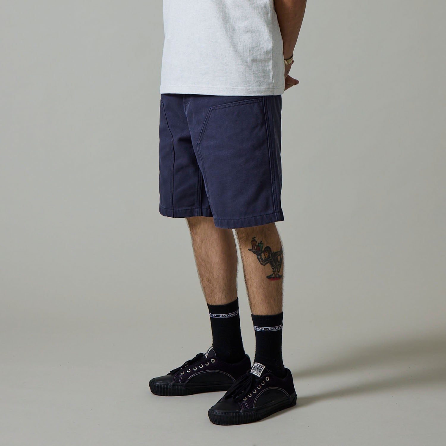 Pass~Port Double Knee Diggers Club Short - Navy
