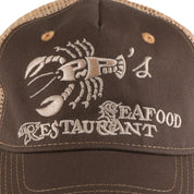Pass~Port Seafood Staff Packers Trucker - Bark