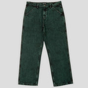 Pass~Port Workers Club Denim Jean - Dark Green Over-Dye