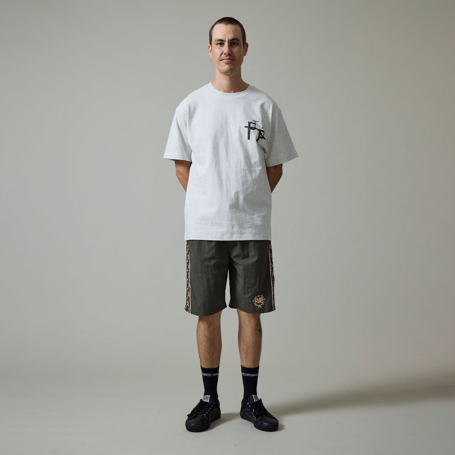 Pass~Port Wattle RPET Casual Short - Olive / Chocolate