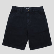 Pass~Port Workers Club Denim Short - Washed Black