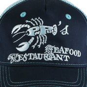 Pass~Port Seafood Staff Packers Trucker - Navy