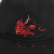 Pass~Port Red Flag Workers Cap - Black