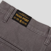 Pass~Port Double Knee Diggers Club Pant - Charcoal