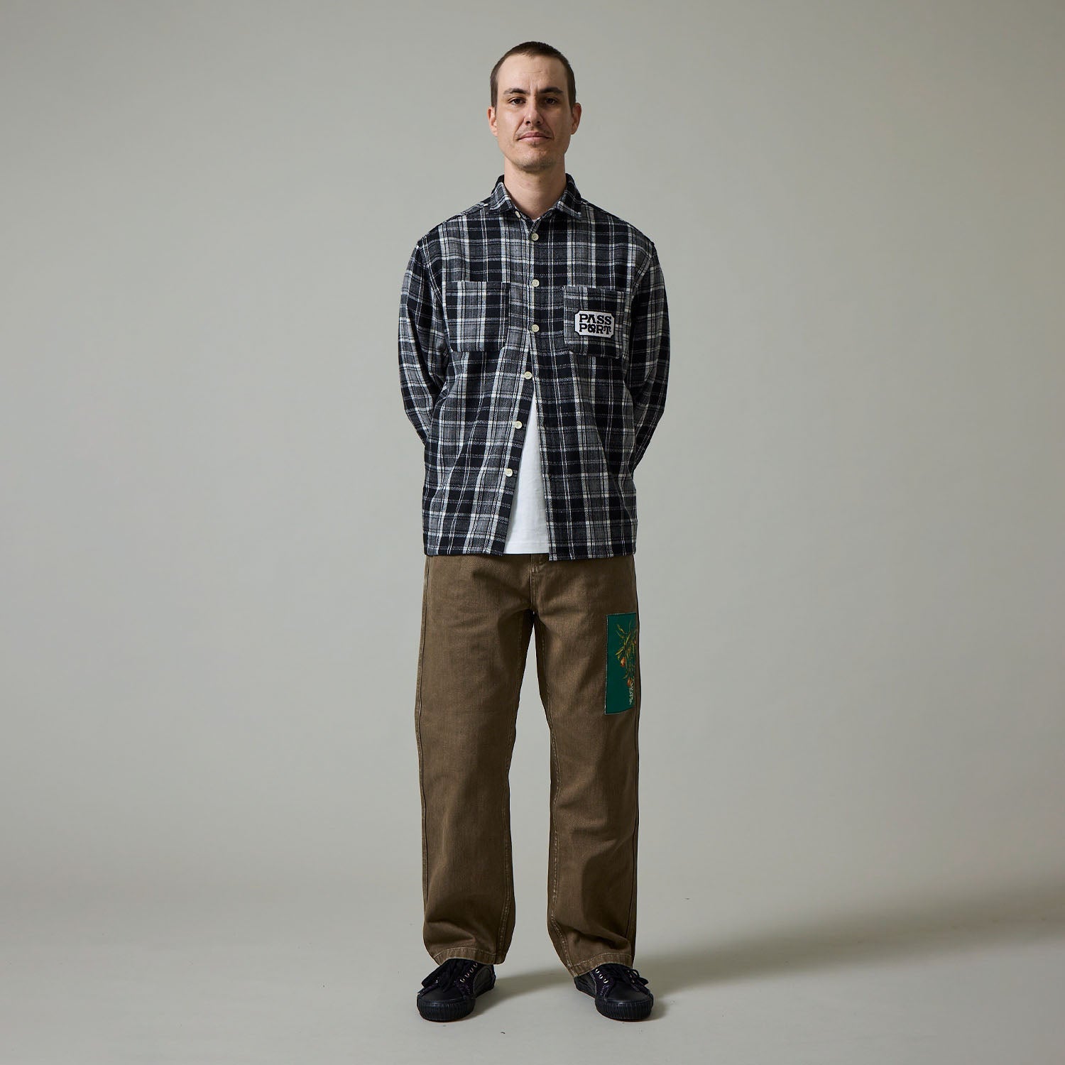 Pass~Port Quandong Workers Club Denim Jean - Washed Brown