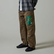 Pass~Port Quandong Workers Club Denim Jean - Washed Brown