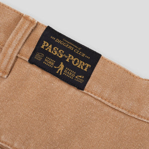 Pass~Port Double Knee Diggers Club Pant - Caramel