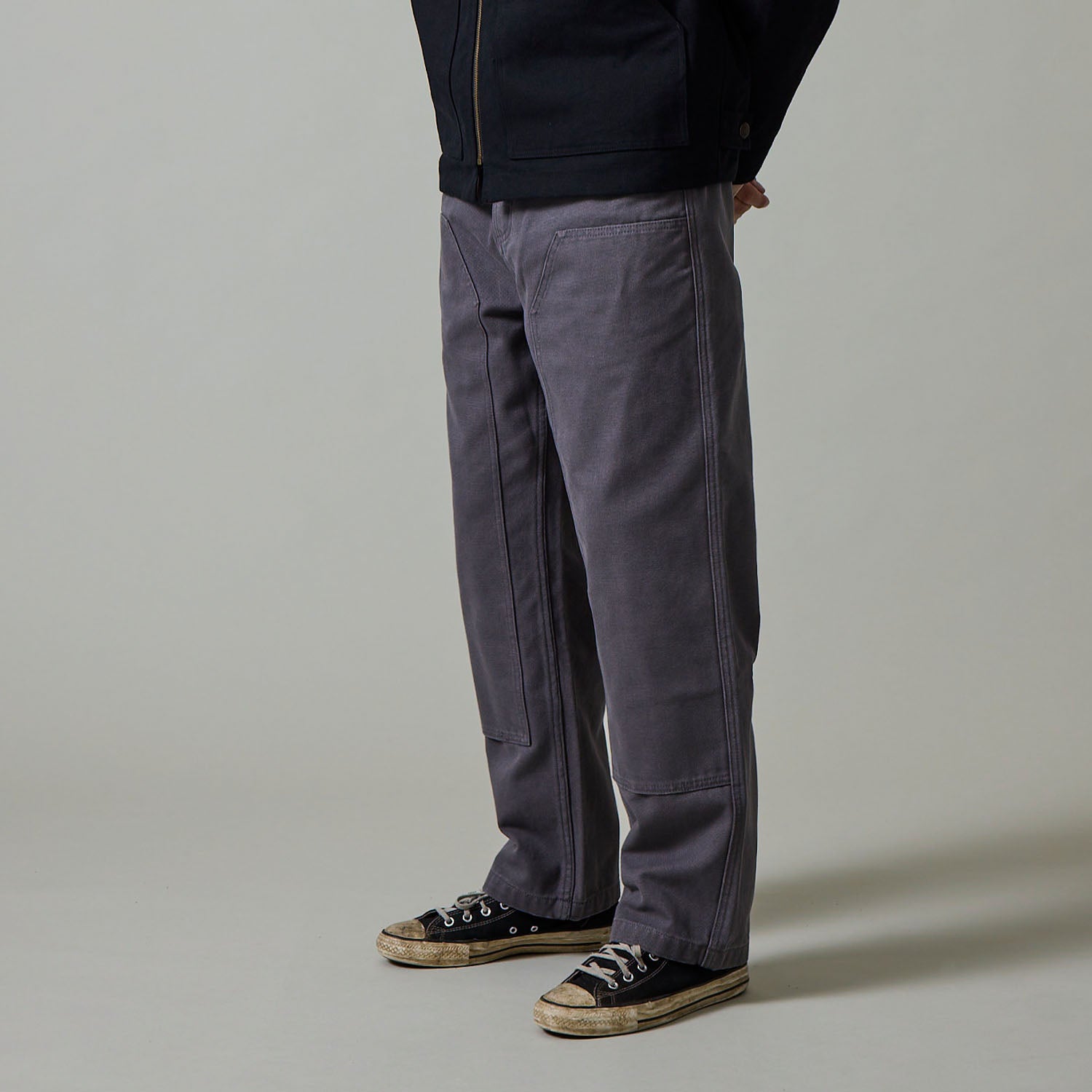 Pass~Port Double Knee Diggers Club Pant - Charcoal