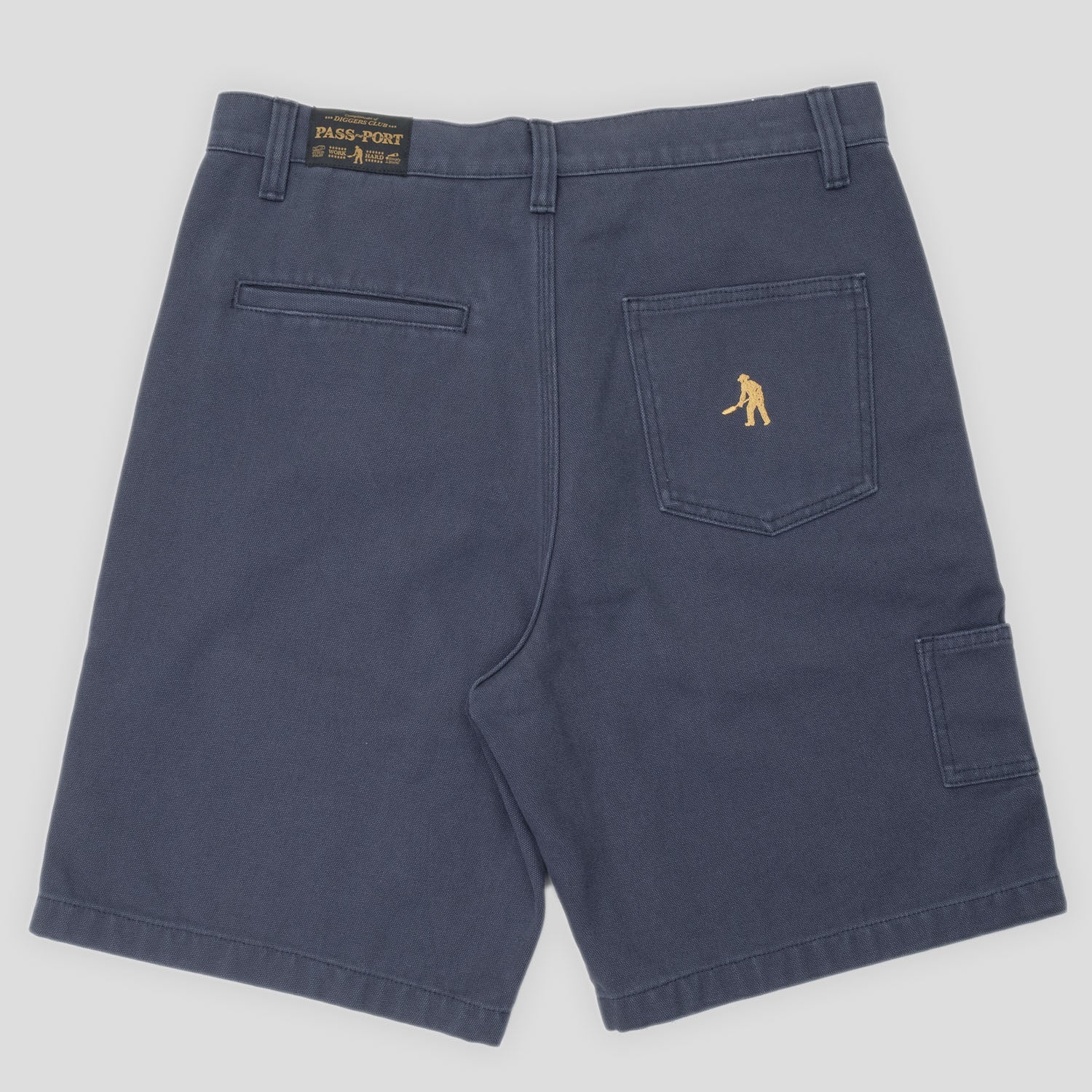 Pass~Port Double Knee Diggers Club Short - Navy