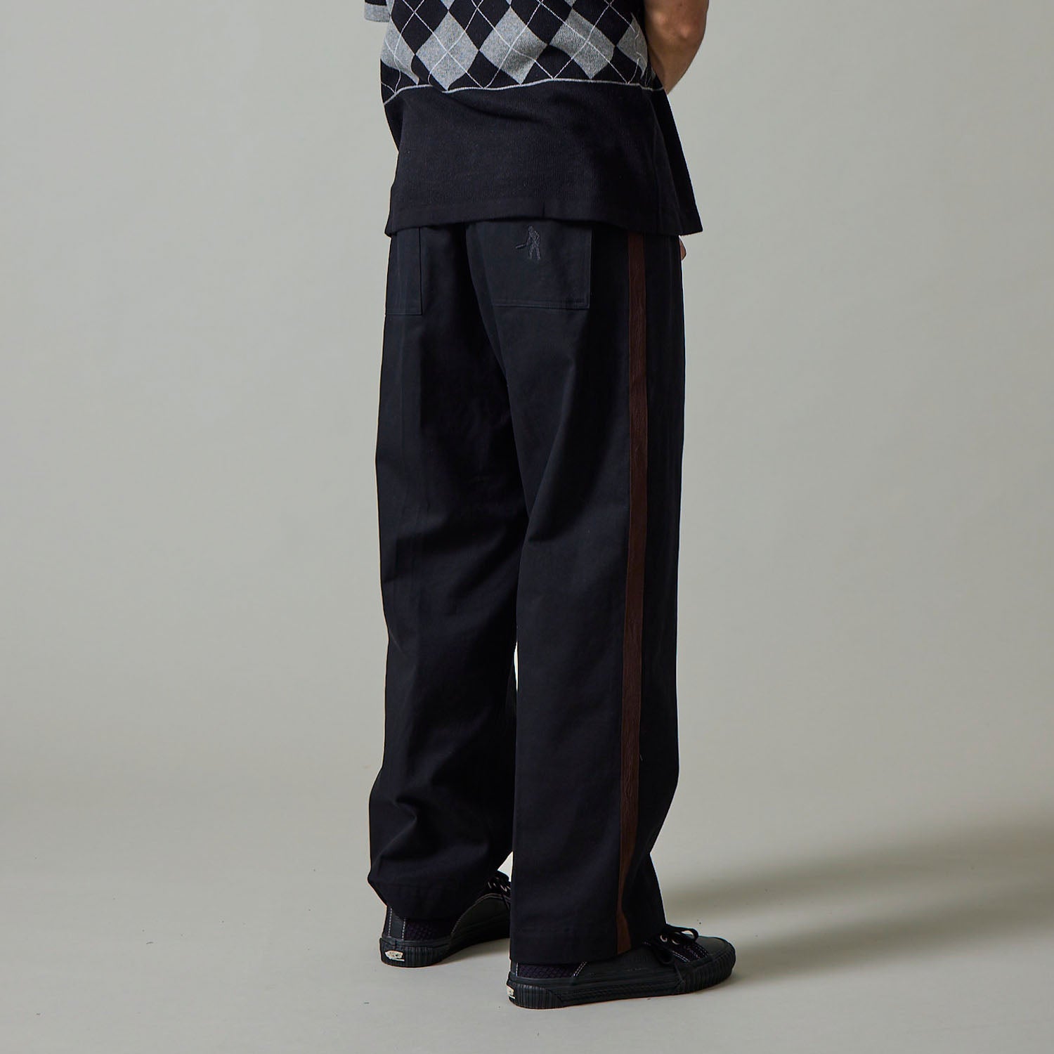 Pass~Port Leagues Club Striped Pant - Black / Brown