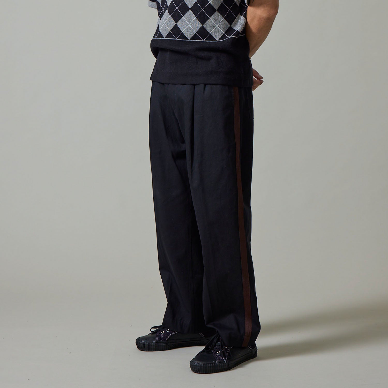 Pass~Port Leagues Club Striped Pant - Black / Brown