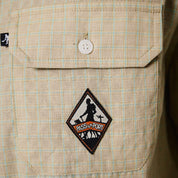Pass~Port Wanderer Workers Long Sleeve Shirt - Khaki