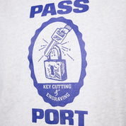 Pass~Port Hercu-Locks Sweater - White Marle