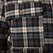Pass~Port Wanderer Flannel Vineyard Shirt - Black