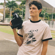 Pass~Port Cloncurry Ringer Tee - Stone