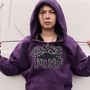 Pass~Port Slinkin' Zip Hoodie - Eggplant
