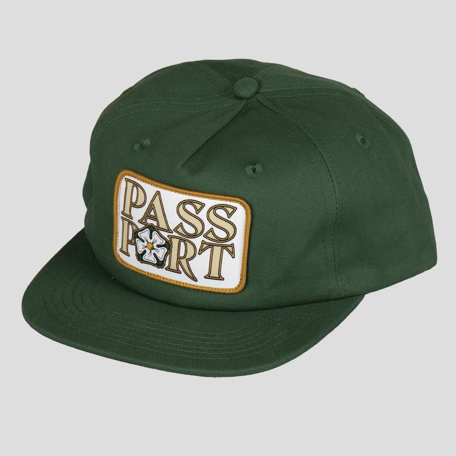 Rosa 5 Panel Cap (Forest Green)
