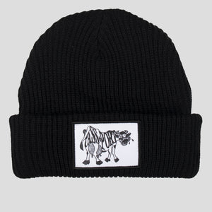 Crying Cow Beanie (Black)