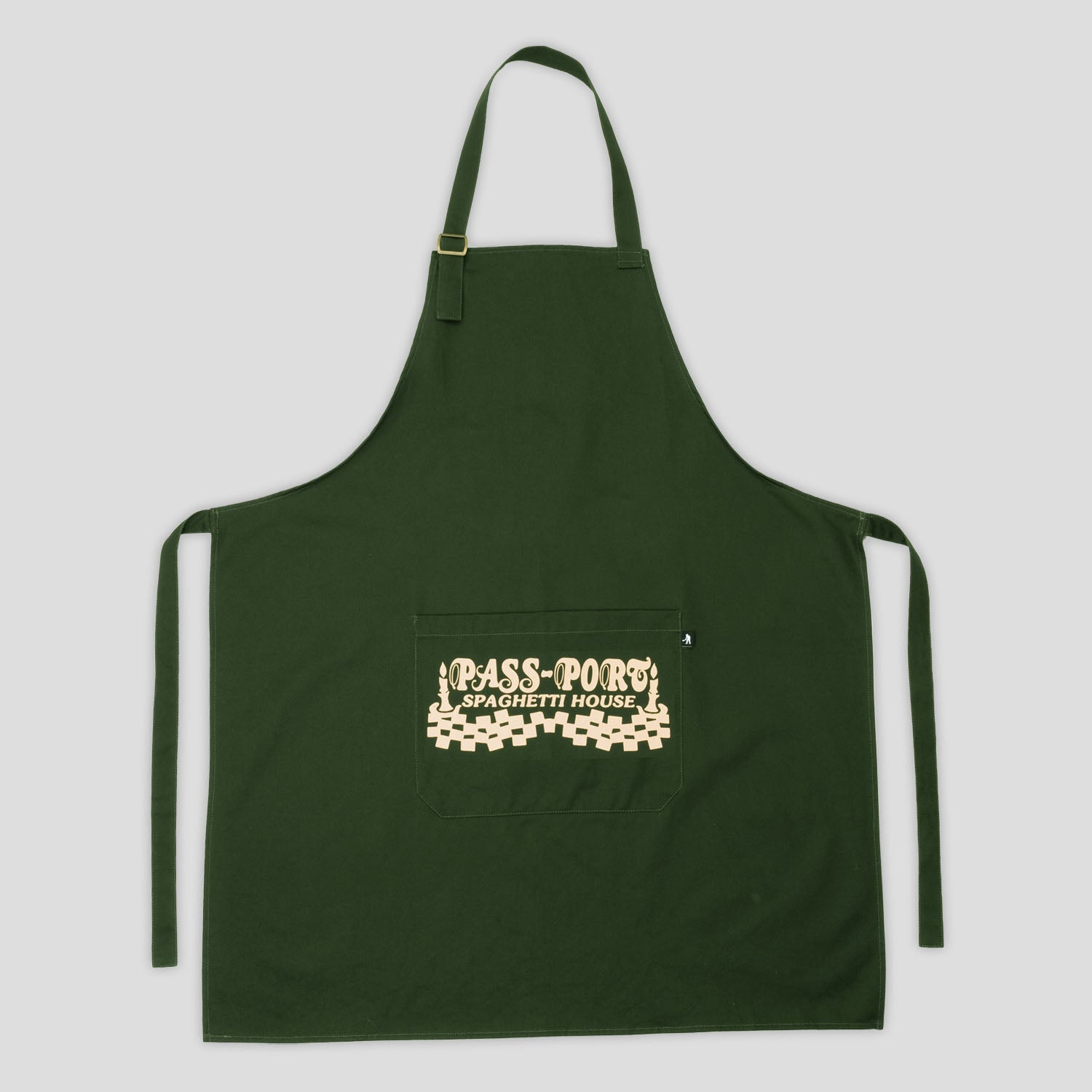 Pass~Port Spag House Apron - Vesuvio Green