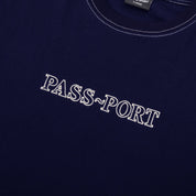 Pass~Port Official Organic Tee - Navy