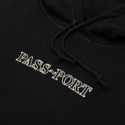 Pass~Port Official Organic Hoodie - Black